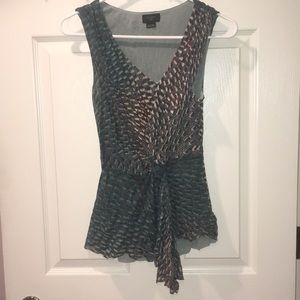 Anthropologie/Deletta sleeveless Blouse